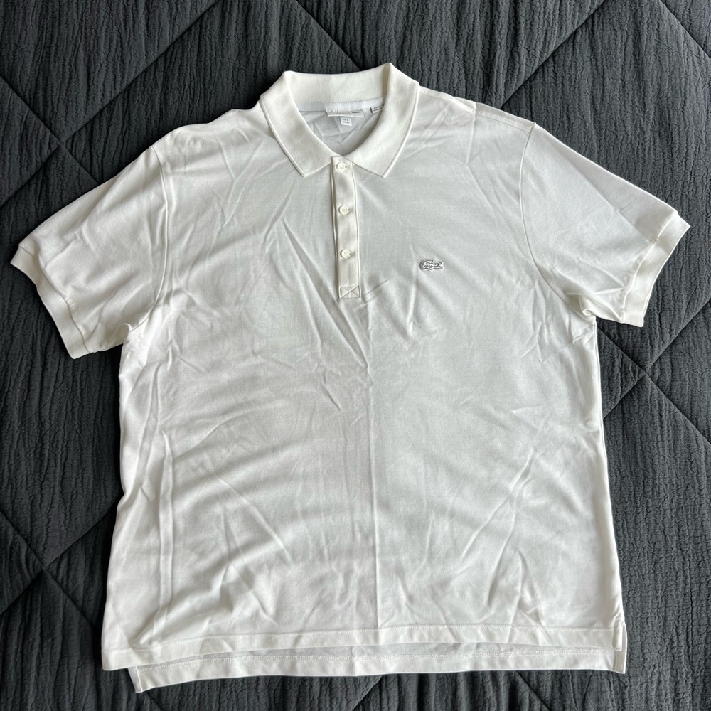 Lacoste Men's White Polo Shirt
